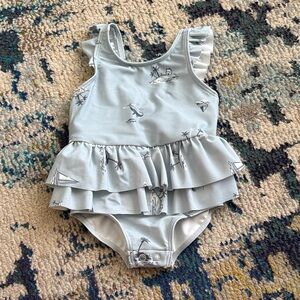 Carter's Light Blue Baby Swimsuit NWOT